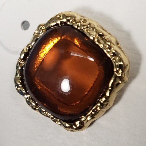 CROFT & BARROW, Gold-tone Brown Square Stone Stud Earrings | 2/$30 | Jewelry - Picture 5 of 10